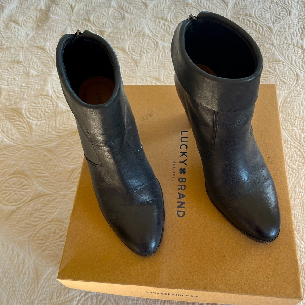 Black Leather Boots